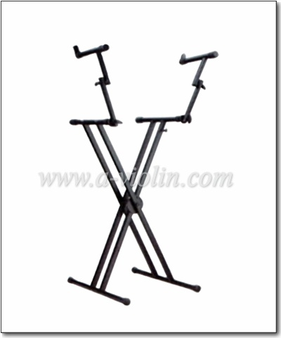 Soporte de teclado doble ajustable estilo X (MSK508)