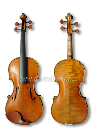 Hecho a mano 4/4 violín maestro, estilo antiguo violín de invernadero (VHH1200)