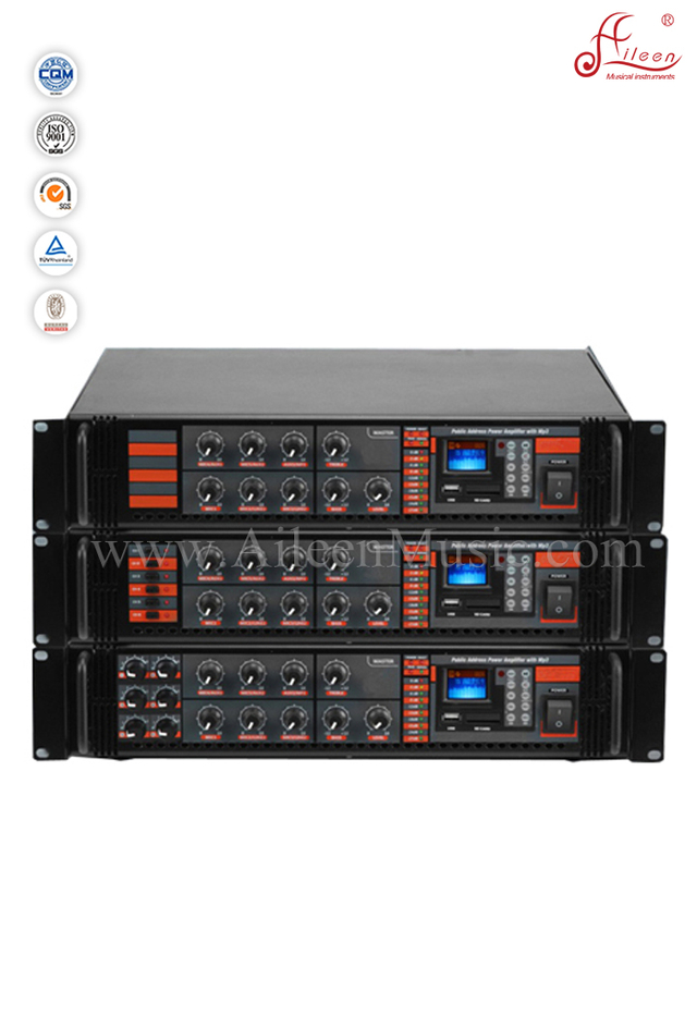 Amplificador de potencia de megafonía para instrumentos musicales de alta calidad (APMP-0218BCD)