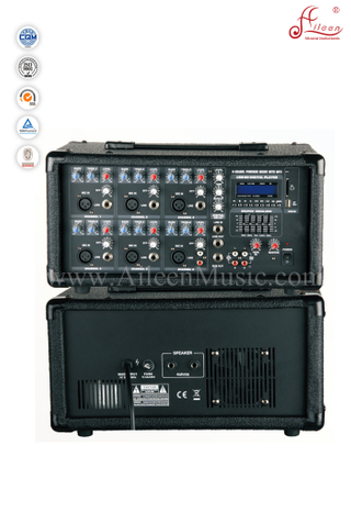 Pro Audio XLR Equilibrado de graves agudos EQ Mobile Power PA 6 Amplificador de canal (APM-0630U)