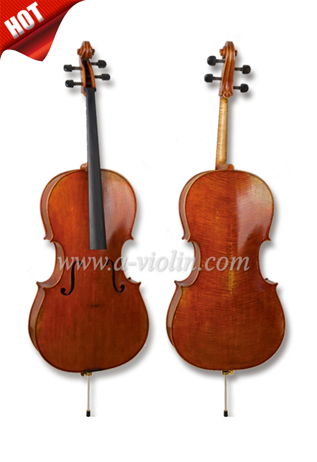 Violonchelo profesional avanzado con barniz de aceite antiguo 4 / 4,3 / 4 (CH500VA)