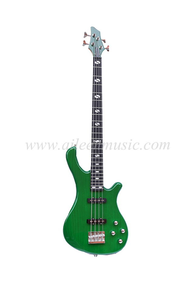 Ash Body Canadian Maple Neck 4 cuerdas bajo eléctrico (EBS744-2)