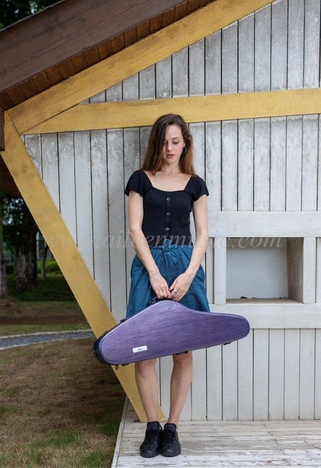 Estuche rígido Aileen Patent Air Violin Serie Aurora (CSV-F18)