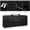 Bolsa dura portátil negra para teclado de piano de 88 teclas (BGDP610)