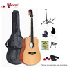 Guitarra acústica para estudiantes con tapa de madera contrachapada de abeto de 41 " (AF29H)