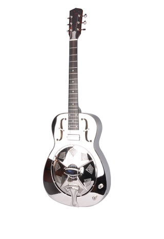 Guitarra resonadora de cuerpo metálico de alta calidad (RGS-M110E)