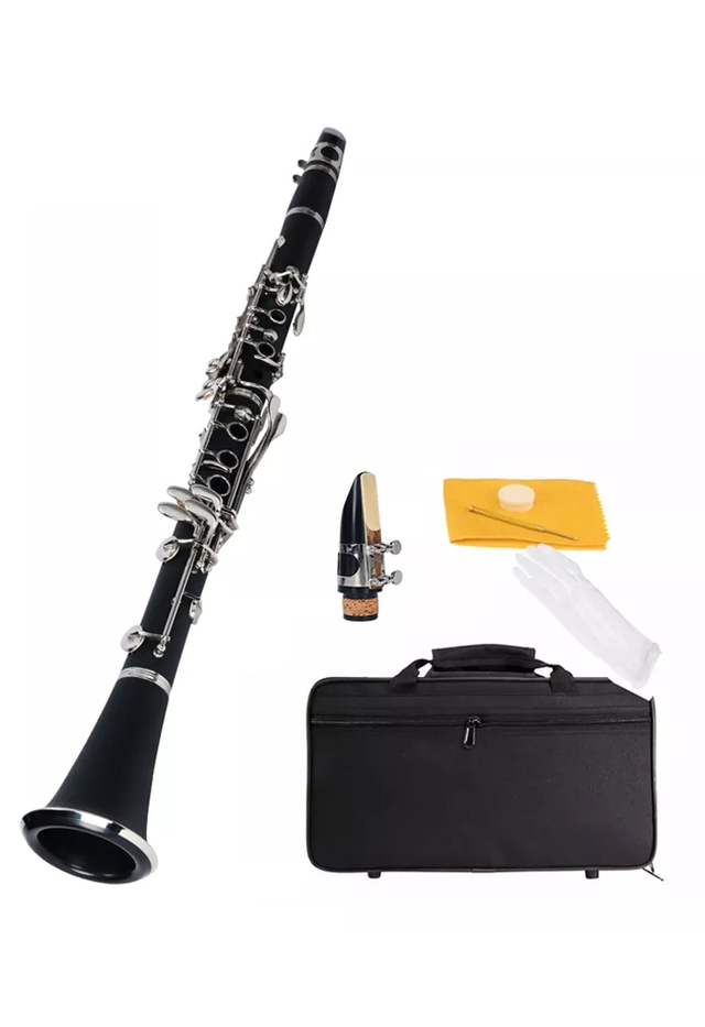 Instrumento musical de clarinete profesional de 17 teclas con estuche (CL-G4540N)