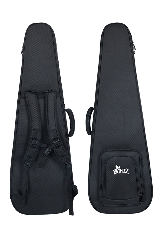 Custom ST & TL Guitarra eléctrica Gig Bag negro 1680D tela oxford (BGE16825)