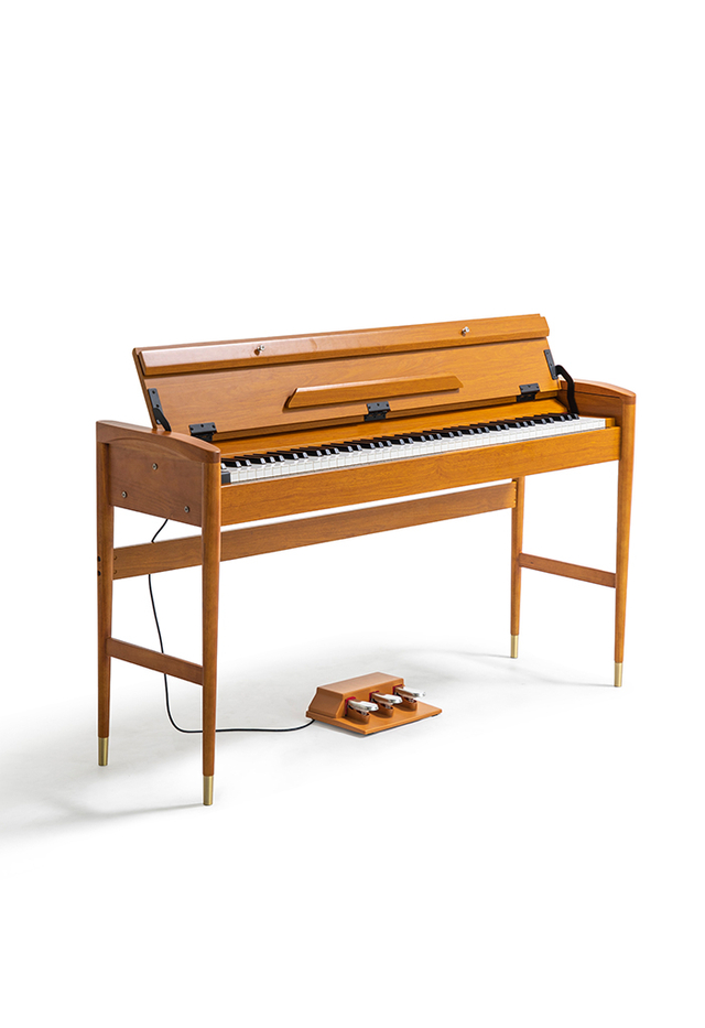 Piano digital de 88 teclas Teclado de acción de martillo progresivo de 4 niveles (DP716)