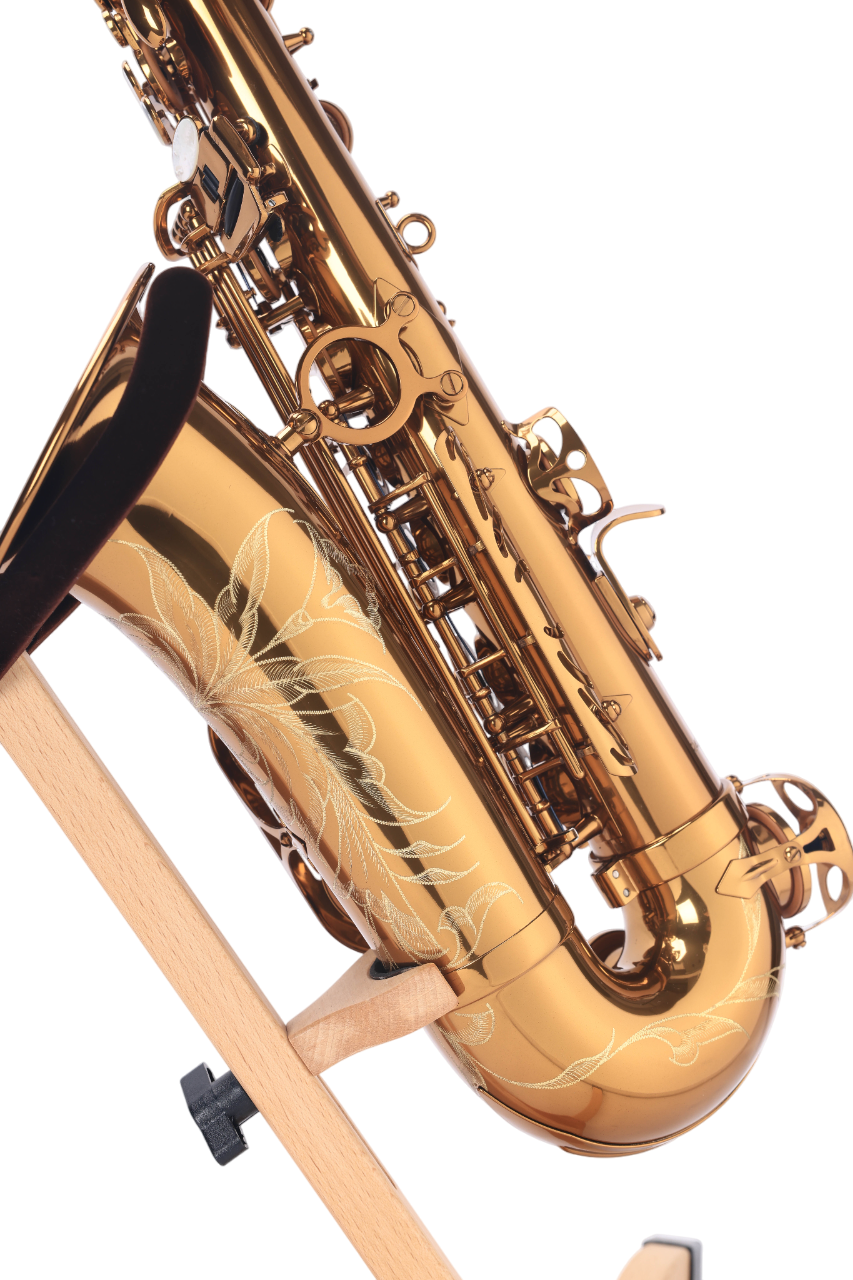  SP40S Saxofón alto lacado en oro con cuerpo de latón amarillo BE de alta calidad