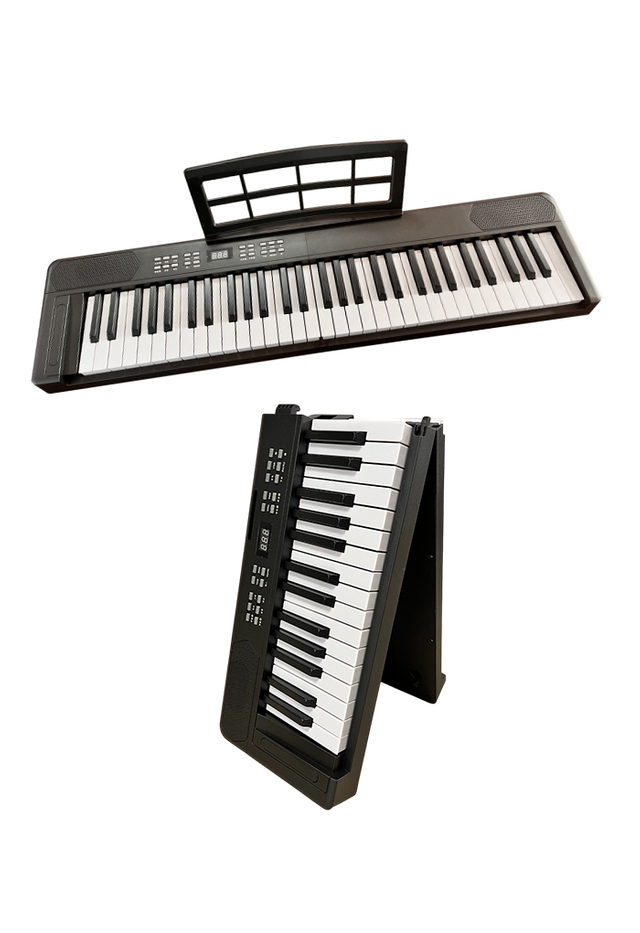 EK-F6102 Fashion Musical Instruments 61 teclas Teclado plegable