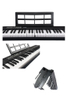 EK-F6101 Nuevos instrumentos musicales 61 teclas de 20 mm de ancho teclado plegable