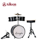 DSET-288 Bajo Pedal de batería para niños Batería para principiantes Juego de batería junior de 3 piezas para niños