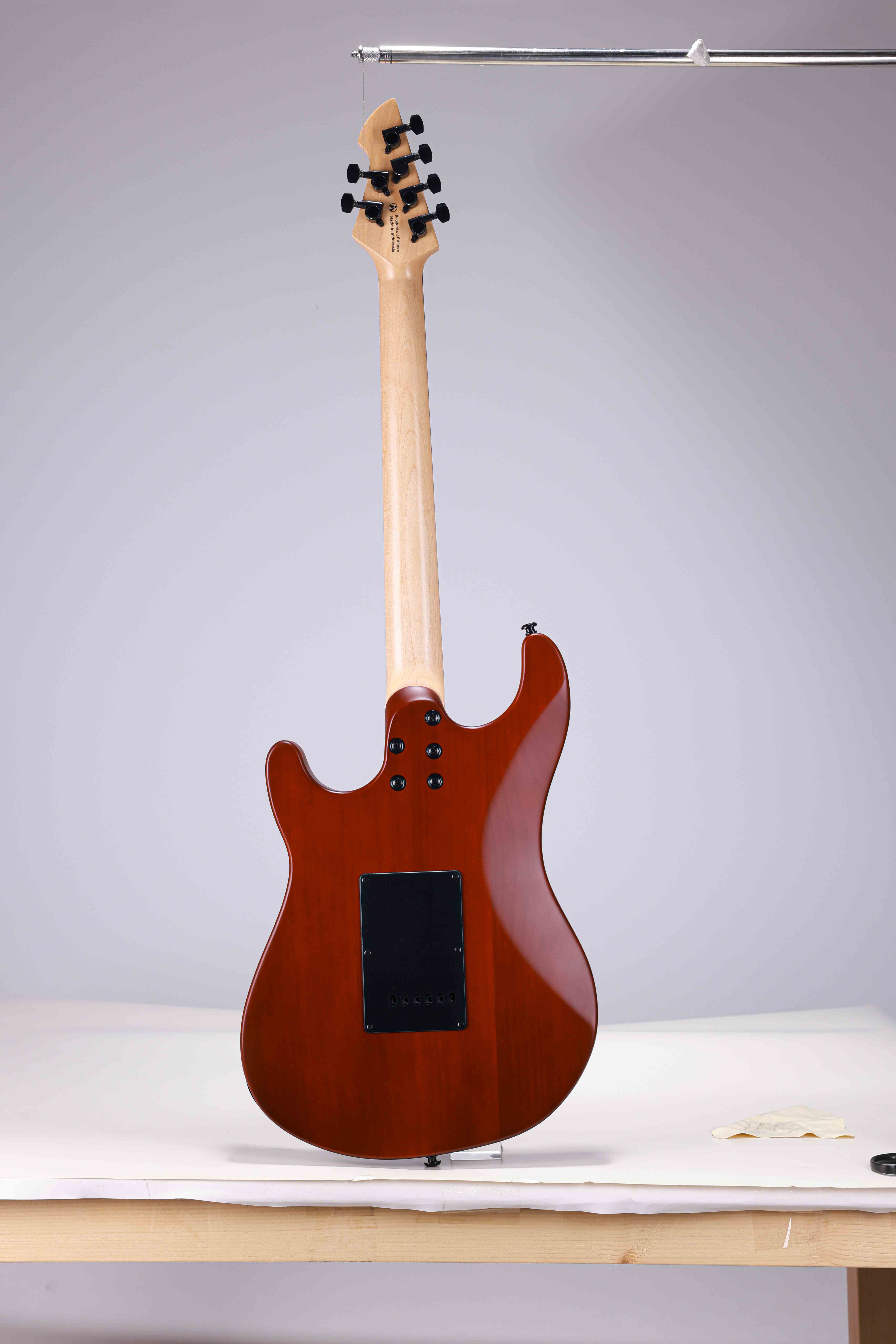 WGS EX80-AA Winzz Exotic Collection Agatis Body Amara Venee Guitarra eléctrica superior fabricada en Indonesia