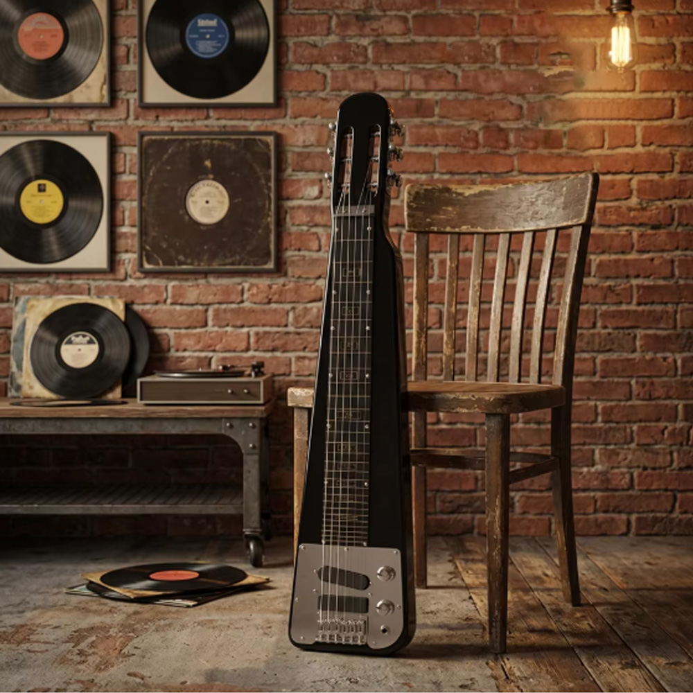 EAW02 Precio al por mayor Soild Firmiana Body Electric Weisenborn Lap Steel Guitar
