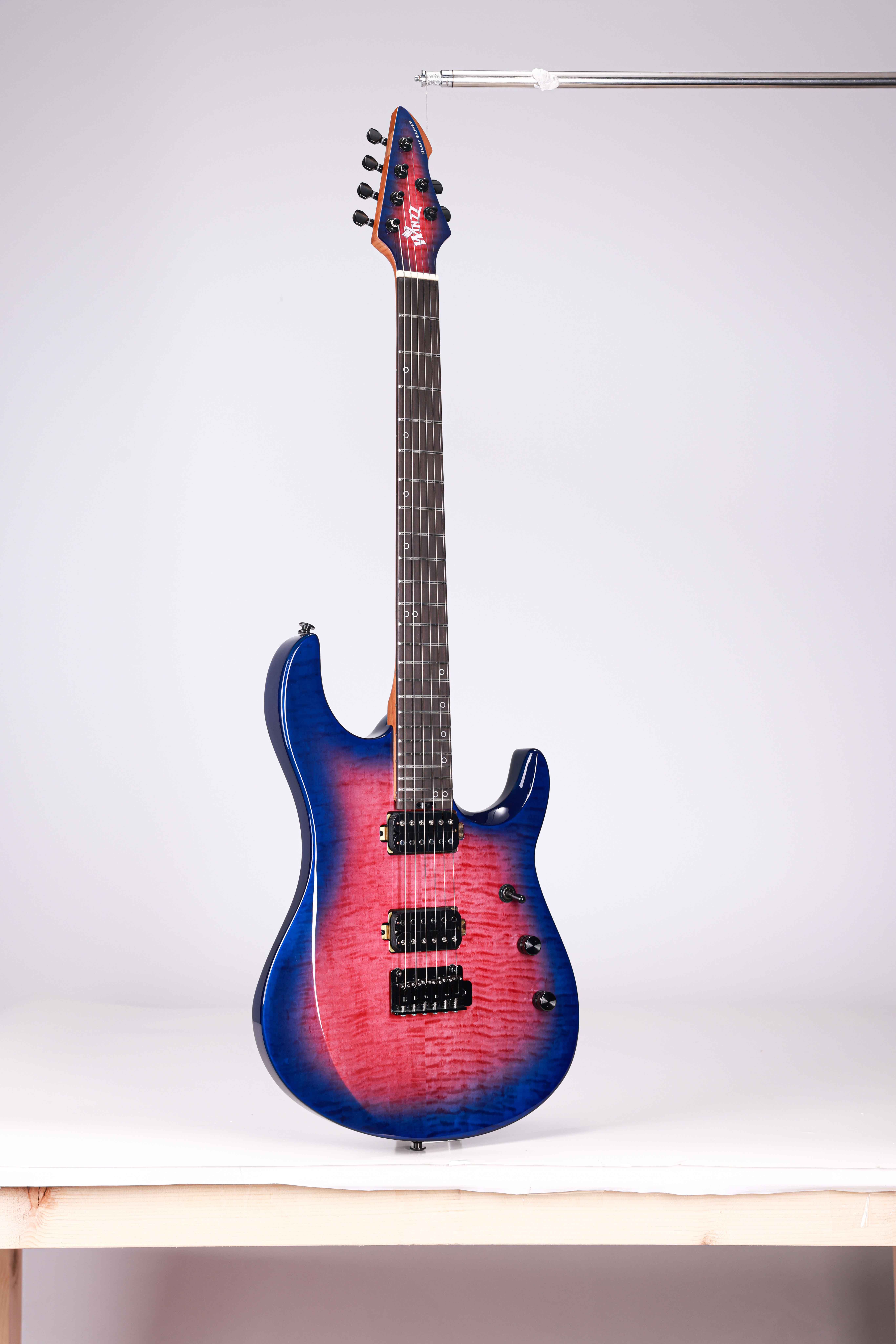 WOS150-24-MF WINZZ NUEVO Diseño Orbit Pro Series C+D Perfil de cuello Guitarra eléctrica de 6 cuerdas