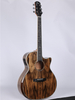 WAG901CE Winzz Exotic Material 41'' Guitarra acústica con forma GA 