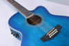 AF-H01CE-12 Guitarra acústica de 12 cuerdas con acabado frotado a mano
