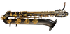 SP0111NB Instrumentos de viento al por mayor de latón amarillo Saxofón barítono