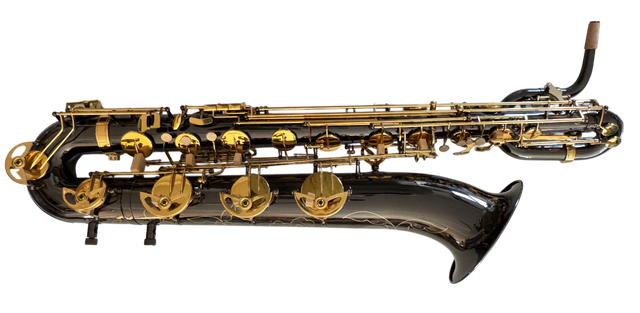SP0111NB Instrumentos de viento al por mayor de latón amarillo Saxofón barítono