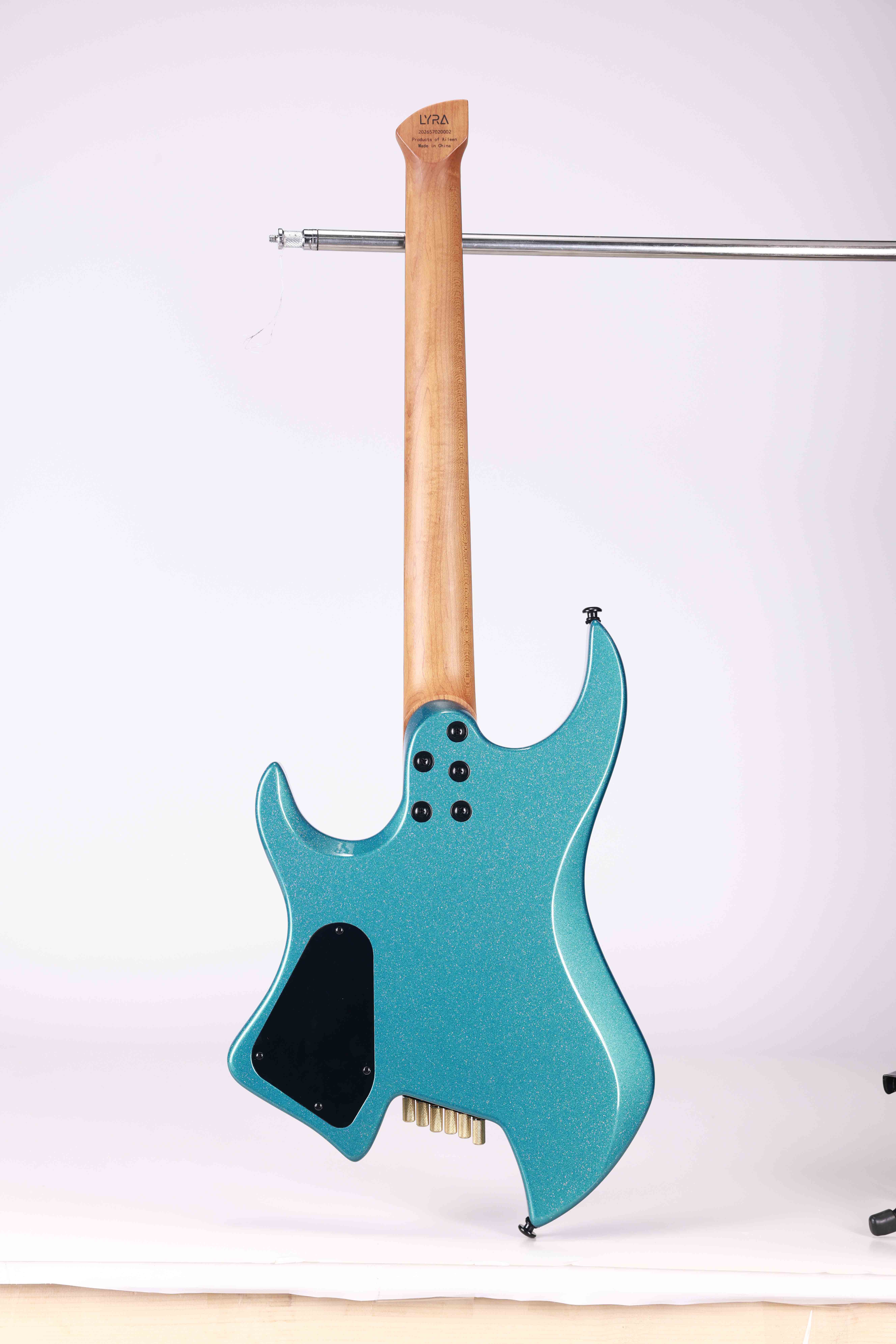 WINZZ Lyra Series Guitarra eléctrica con cuerpo Okoume WLH100