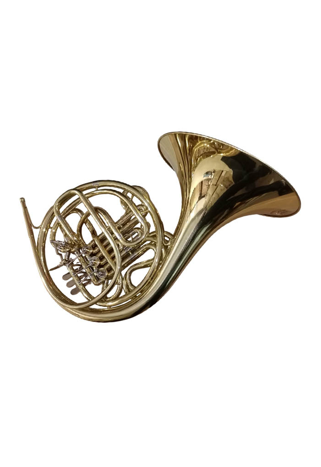 FH-M6430G Cuerpo de latón amarillo de grado medio f/bb 4 keyas doble bocina francesa