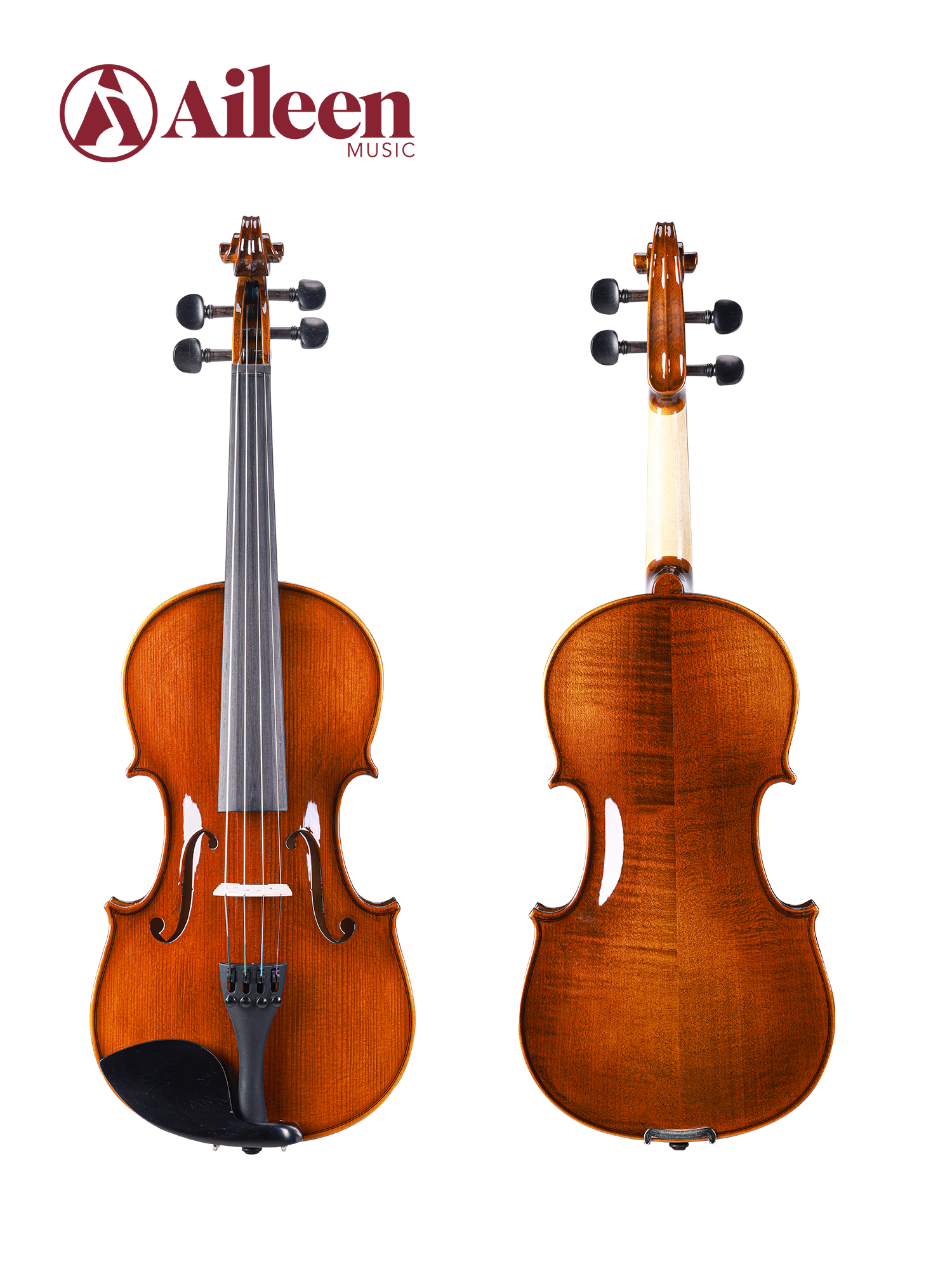 Tapa de abeto macizo seleccionado Fondo y aros de arce ligeramente figurado 4/4-1/16 Violín moderado AVL23