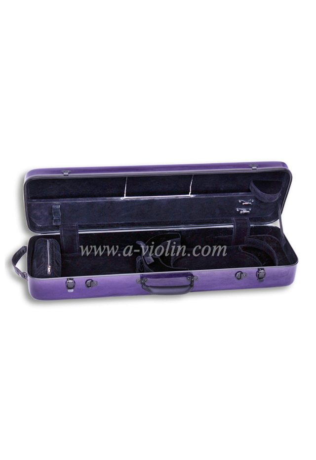 Estuche de violín oblongo de fibra de carbono (CSV-F081C)