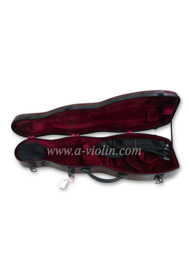 Estuche de fibra de vidrio estilo violín (CSV-F16)