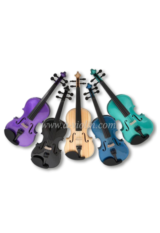 Resbalete de metal colorido violín estudiante (VG105)