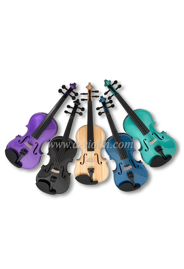 Resbalete de metal colorido violín estudiante (VG105)