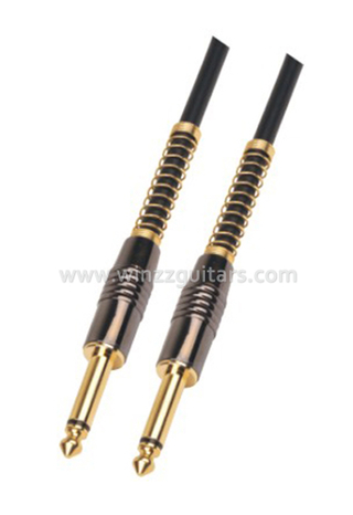 Espiral de PVC flexible Cable de guitarra Cables de instrumentos (AL-G011)