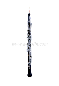 Oboe de madera compuesta chapado en plata a precio de fábrica (OB-GS5418S)