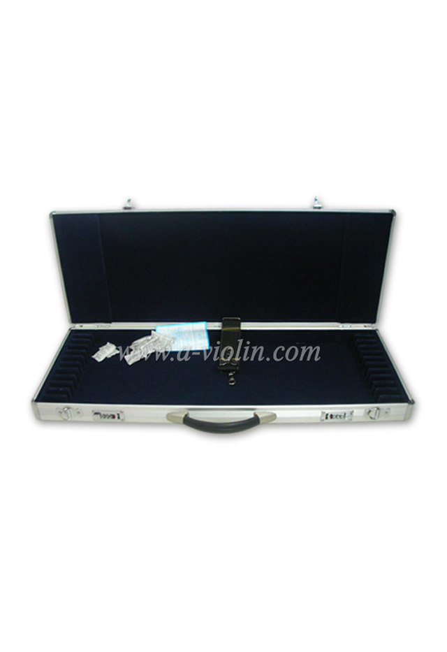 Estuche de arco de violín de cuero sintético de grano duradero 12 piezas (CSW012)