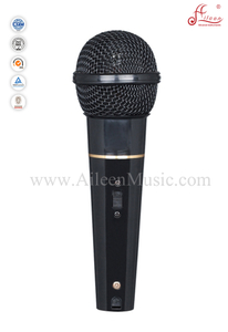 Micrófono de plástico con cable de sensibilidad profesional MIC plástico precio (AL-317B)