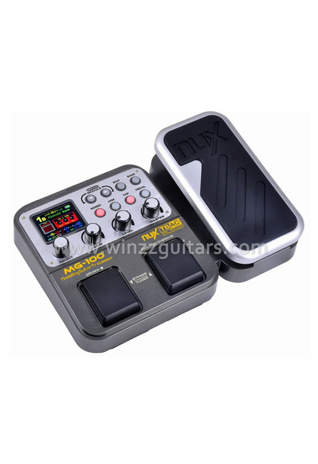 Panel TFT LCD a color, procesador de efectos de guitarra (MG-100)