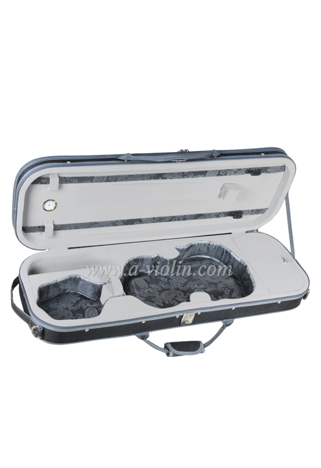 Estuche de violín alargado de moda con interior de seda (CSV073A)