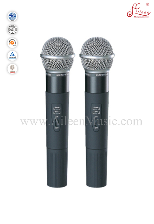 (AL-SE2066) Micrófono inalámbrico VHF de mano de alto grado 170-270MHz