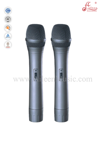 (AL-SE2063) Micrófono de mano inalámbrico VHF de alto grado 170-270 MHz Receptor doble