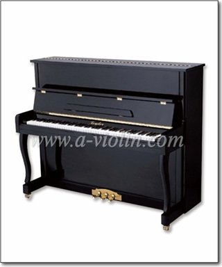 Modelo de enseñanza pulido negro 88 teclas piano vertical/acústico/silencioso (AUP-120)