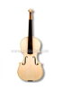 Violín sin terminar blanco sin barnizar (V30W)