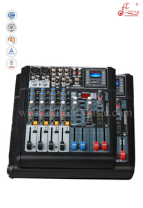 Consola de mezcla digital o mezcladora digital de 6 Channles (AMS-D604-DSP)