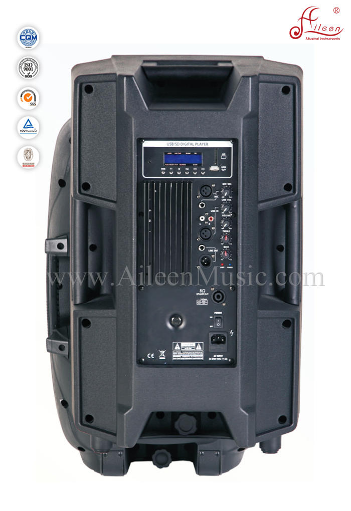 15 pulgadas 180W EQ Woofer Active Plastic Cabinet Speaker (PS-1518APR)