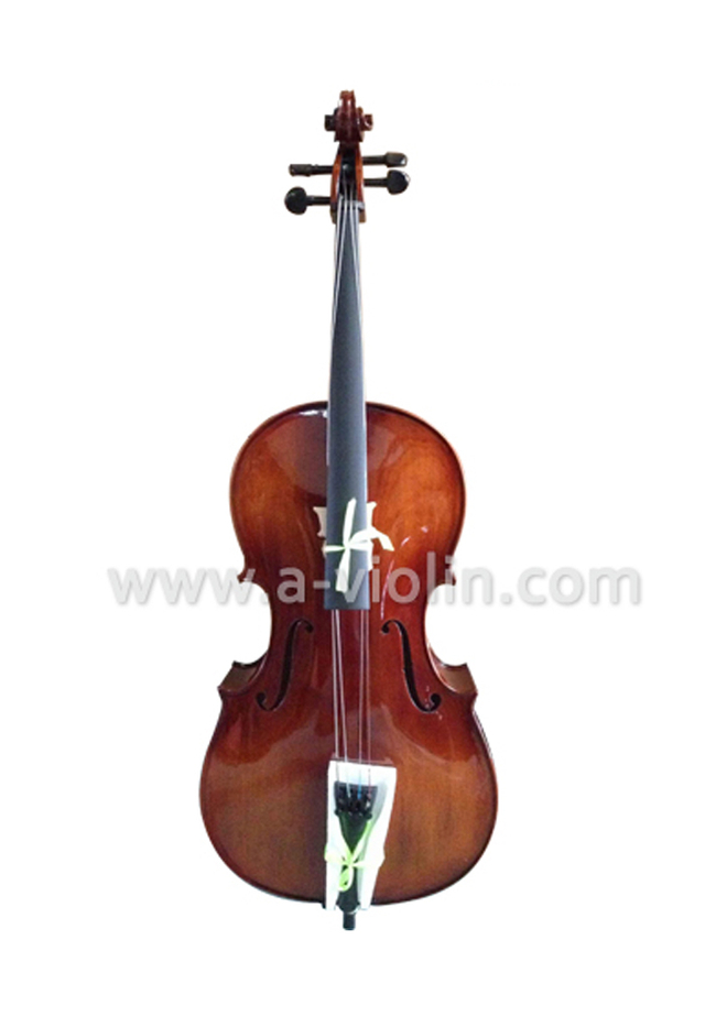 Ébano equipado con violonchelo flameado de Solidwood (CM140)