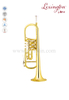 Trompeta profesional de válvula rotativa estándar con estuche premium (TP8807G)