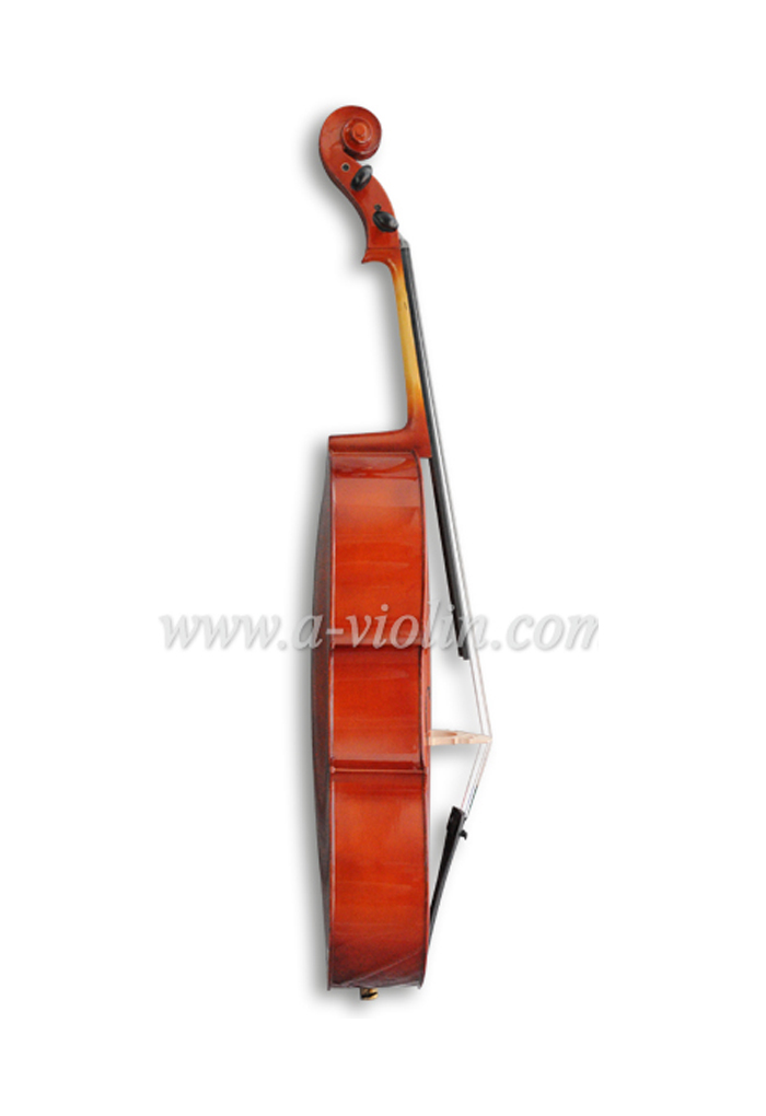 Piezas de ébano talladas a mano Solidwood Student Cello (CG103)