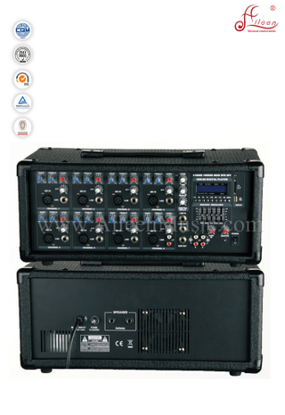 Amplificador de potencia móvil de alta calidad 2 x banda EQ PA 8 canales (APM-0815U)