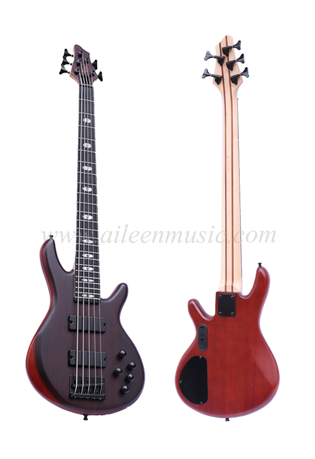 Okoume & Walnut Body Bajo eléctrico de 5 cuerdas (EBS755-1)