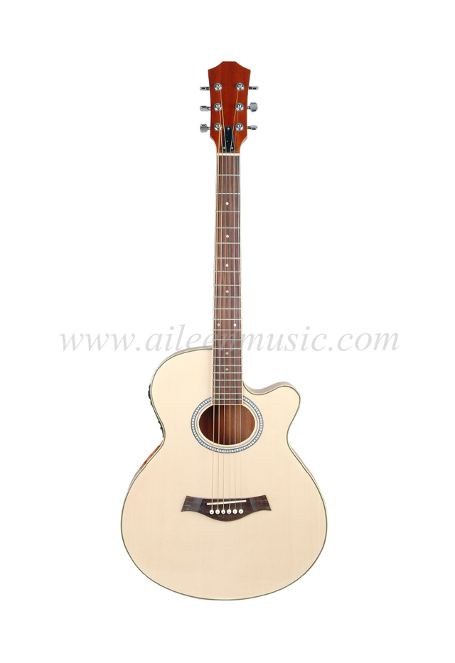 Guitarra acústica recortada de cuerpo delgado de 40" (AFG11CBE)