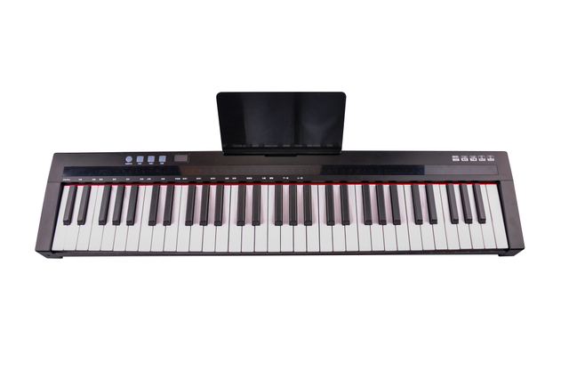 Teclado eléctrico profesional USB midi 61 teclas (AEK6101)
